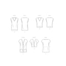 Simplicity Sewing Pattern S9374 Misses' Knit Waistcoats-8