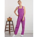 Simplicity Sewing Pattern S9382 Misses' Overall with Shaped Raised Waist and Back Ties-6