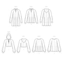 Simplicity Sewing Pattern S9384 Misses' Sweatshirts-9