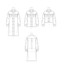 Simplicity Sewing Pattern S9388 Unisex Shirt Jackets-10