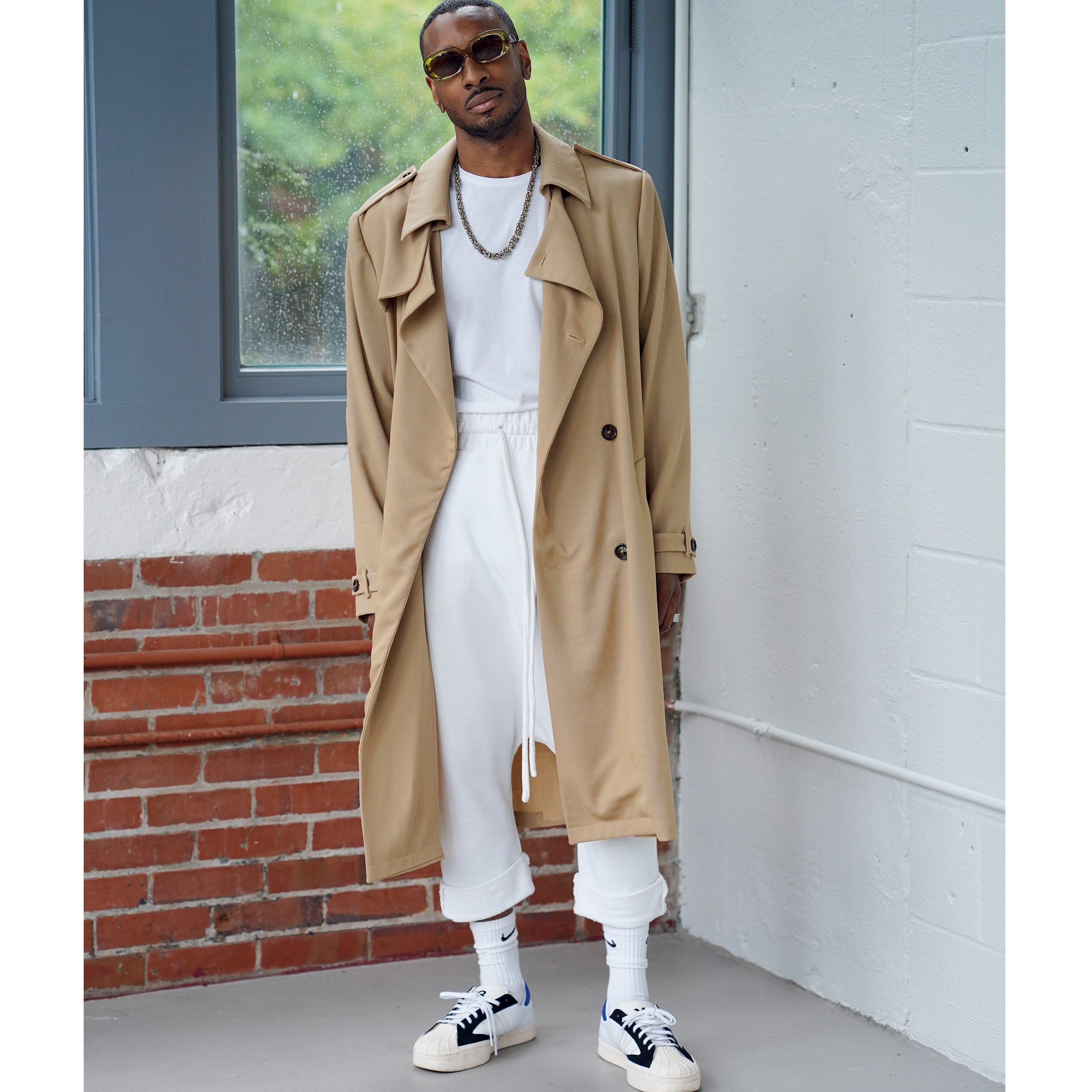 Simplicity Sewing Pattern S9389 Men's Trench Coat in Two Lengths