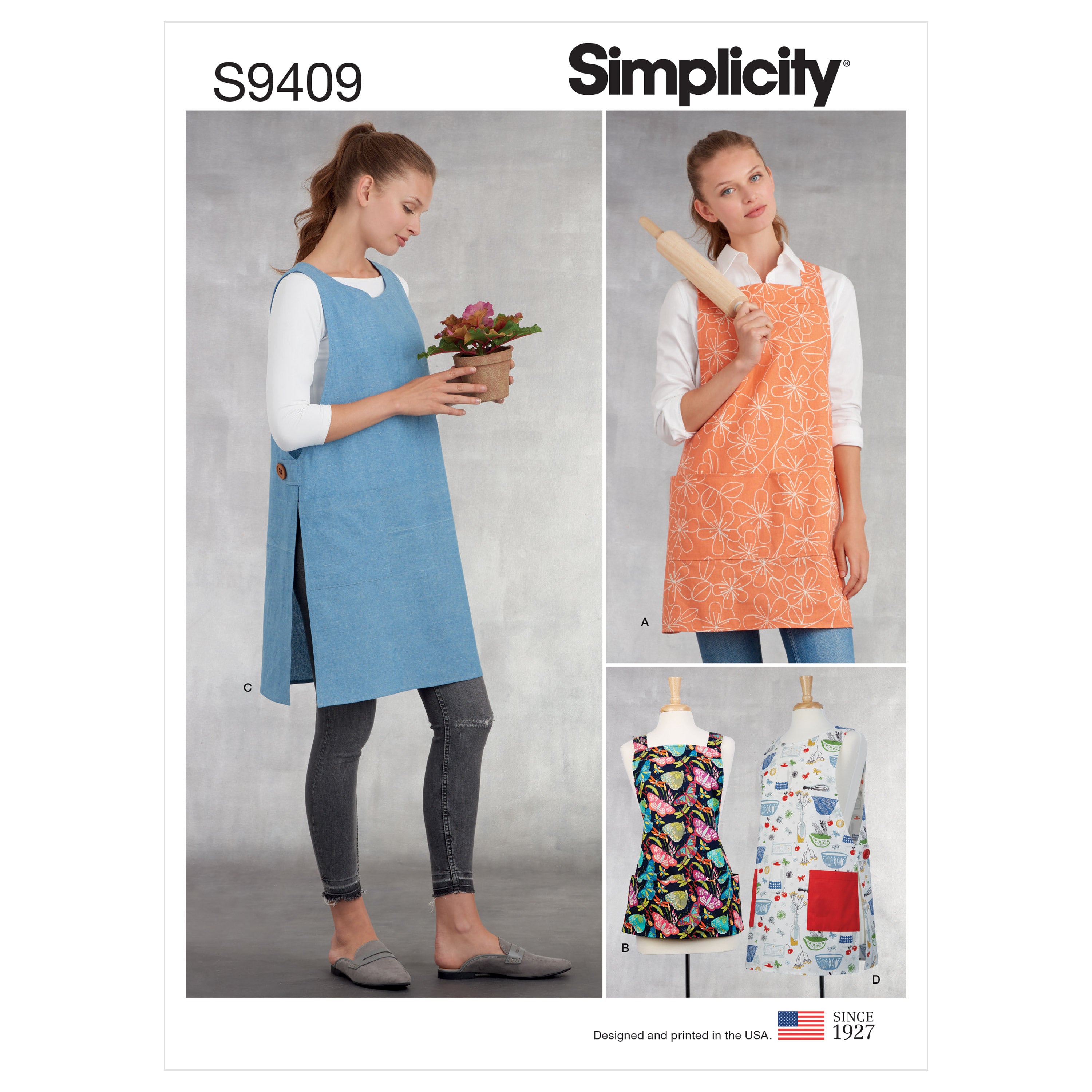 Simplicity Sewing Pattern S9409 Misses' Aprons