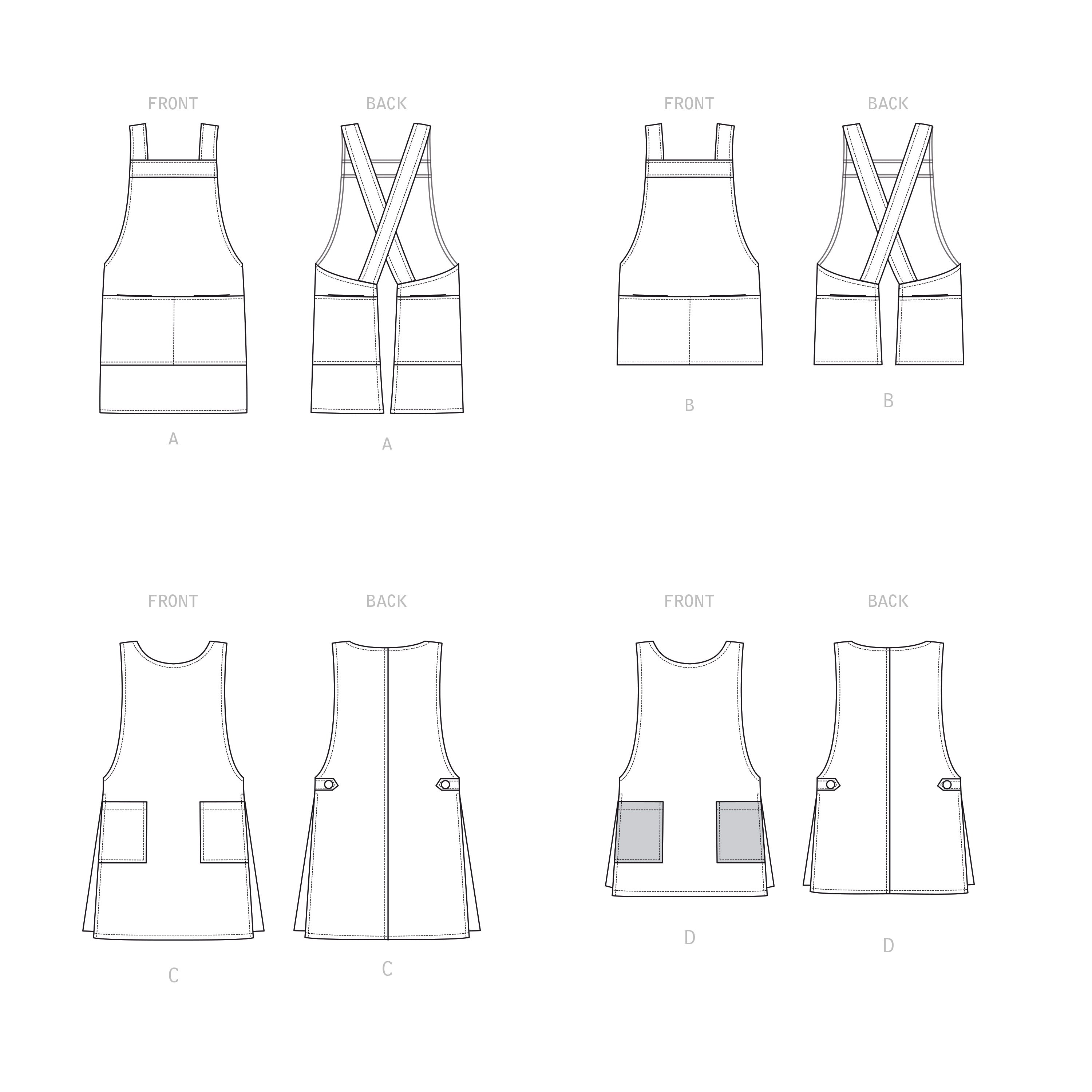 Simplicity Sewing Pattern S9409 Misses' Aprons