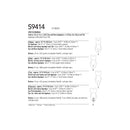 Simplicity Sewing Pattern S9414 Soft Toy Animals-8