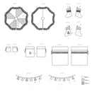 Simplicity Sewing Pattern S9428 Christmas Decorations-5