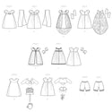 Simplicity Sewing Pattern S9438 18" Doll Clothes