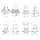 Simplicity Sewing Pattern S9441 13" Plushie Soft Toys-7