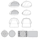 Simplicity Sewing Pattern S9445 Pet Bed in Two Sizes, Chair Cover and Play Mats-7