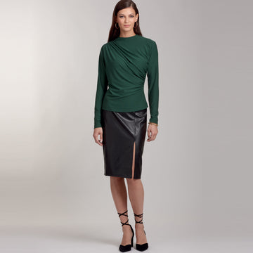 Simplicity Sewing Pattern S9451 Misses' Knit Tops - 0