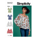 Simplicity Sewing Pattern S9452 Misses' Tops-1