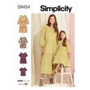Simplicity Sewing Pattern S9454 Children's and Misses' Dress and Top-1