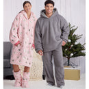 Simplicity Sewing Pattern S9456 Unisex Oversized Hoodies, Bottoms and Booties-2