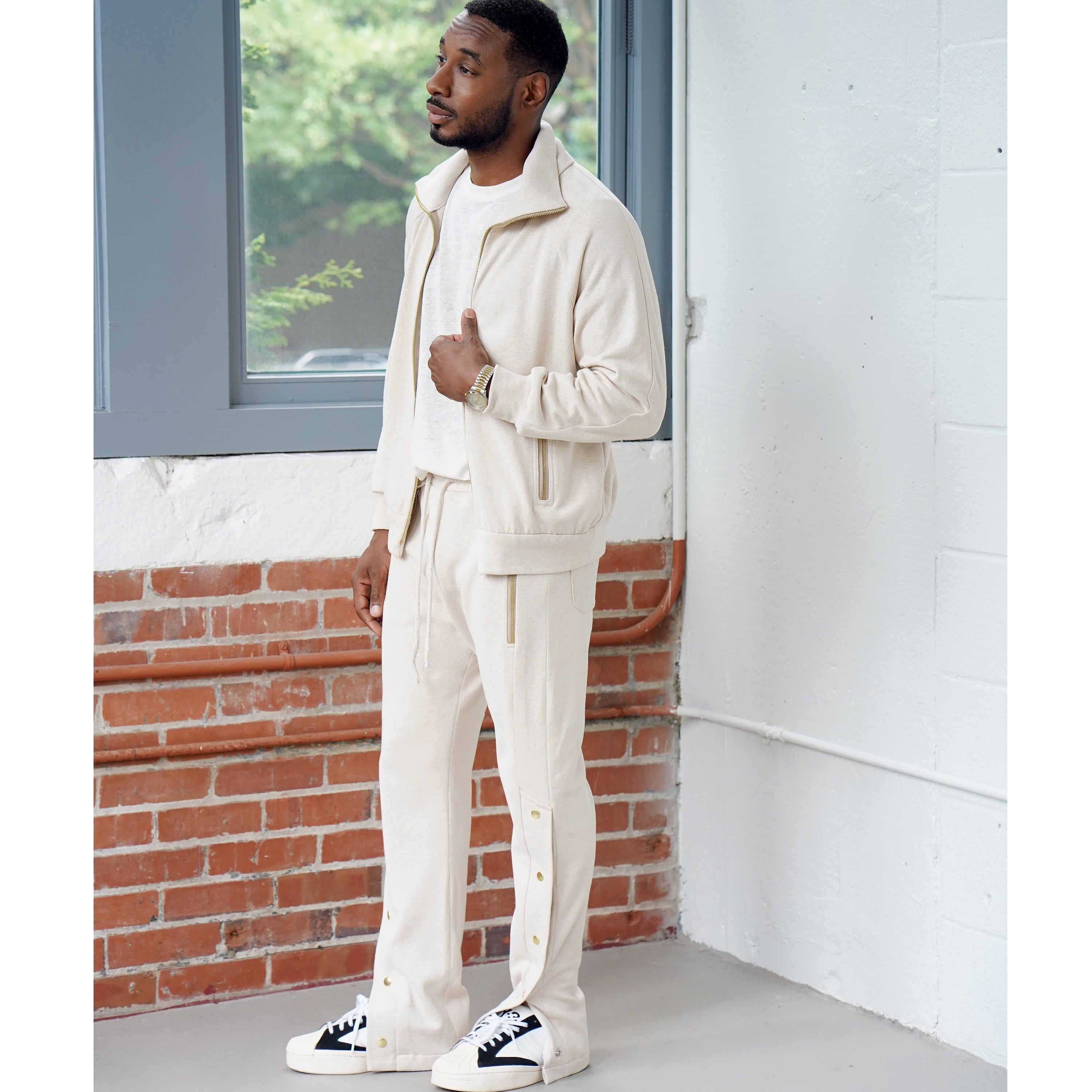 Simplicity Sewing Pattern S9458 Mimi G Men's Jacket and Jogger Bottoms