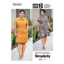 Simplicity Sewing Pattern S9463 Misses' Mimi G Shirt Dress with Belt-1