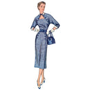Simplicity Sewing Pattern S9465 Misses' 1950s Vintage Dress-2