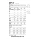 Simplicity Sewing Pattern S9470 Misses' Peplum Tops-9