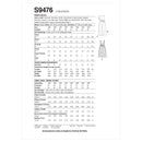 Simplicity Sewing Pattern S9476 WOMEN'S DRESSES-9