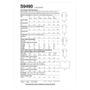 Simplicity Sewing Pattern S9490 UNISEX RECOVERY GOWNS AND BED ROBE-9