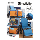 Simplicity Sewing Pattern S9492 WHEELCHAIR ACCESSORIES-1