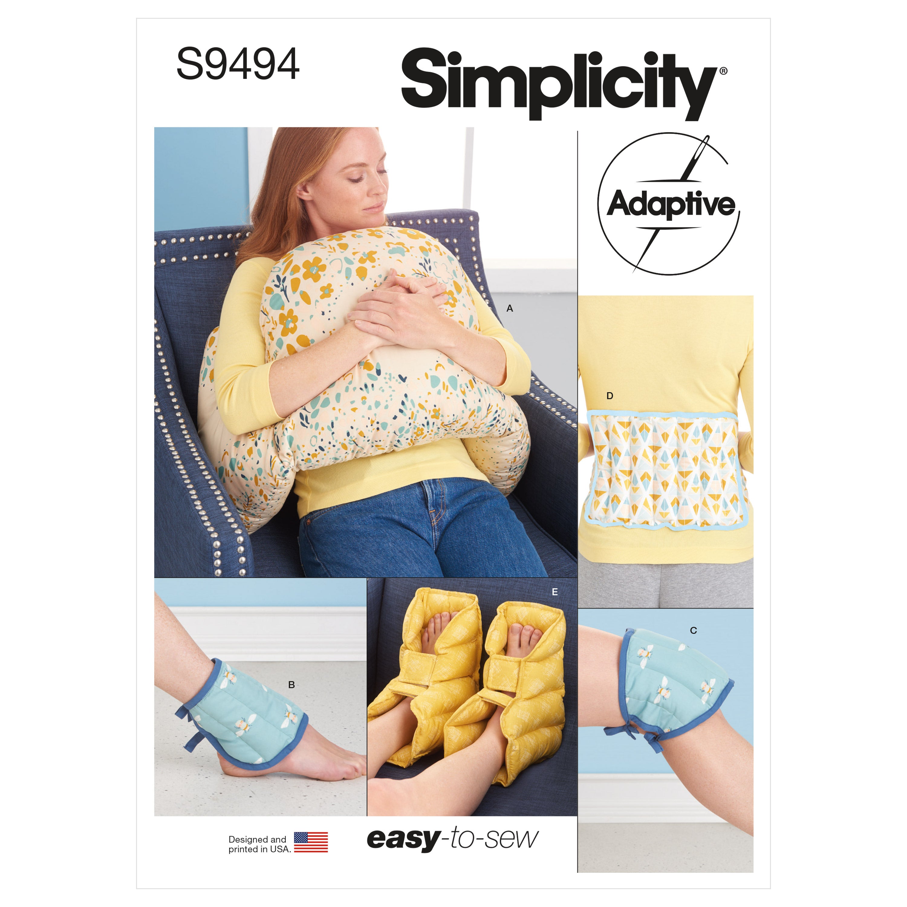 Simplicity Sewing Pattern S9494 HOT AND COLD COMFORT PACKS