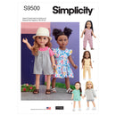 Simplicity Sewing Pattern S9500 18" DOLL CLOTHES-1