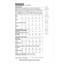 Simplicity Sewing Pattern S9503 CHILDREN'S DRESSES-9