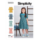 Simplicity Sewing Pattern S9503 CHILDREN'S DRESSES-1