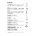 Simplicity Sewing Pattern S9516 18" DOLL CLOTHES