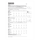 Simplicity Sewing Pattern S9520 DOG COATS-7