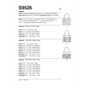 Simplicity Sewing Pattern S9526 HANDBAGS-4