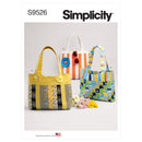 Simplicity Sewing Pattern S9526 HANDBAGS-1