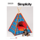 Simplicity Sewing Pattern S9529 PET TENT-1