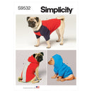 Simplicity Sewing Pattern S9532 PET CLOTHES-1