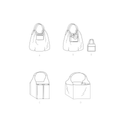 Simplicity Sewing Pattern S9533 GROCERY TOTES