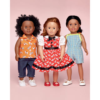 Simplicity Sewing Pattern S9534 18" DOLL CLOTHES