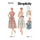 Simplicity Sewing Pattern S9536 MISSES' SUNDRESS AND BOLERO-1