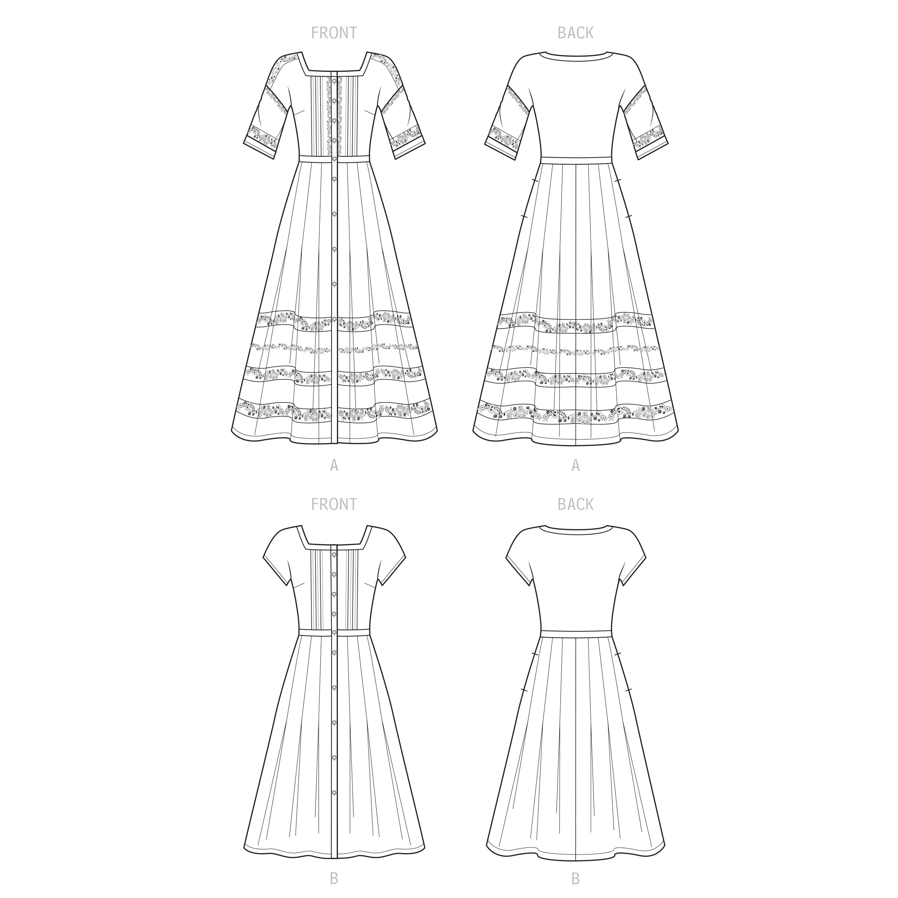 Simplicity Sewing Pattern S9542 MISSES' DRESSES