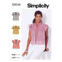 Simplicity Sewing Pattern S9546 MISSES' TOPS