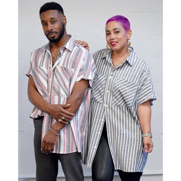 Simplicity Sewing Pattern S9554 UNISEX SHIRT IN TWO LENGTHS - 0