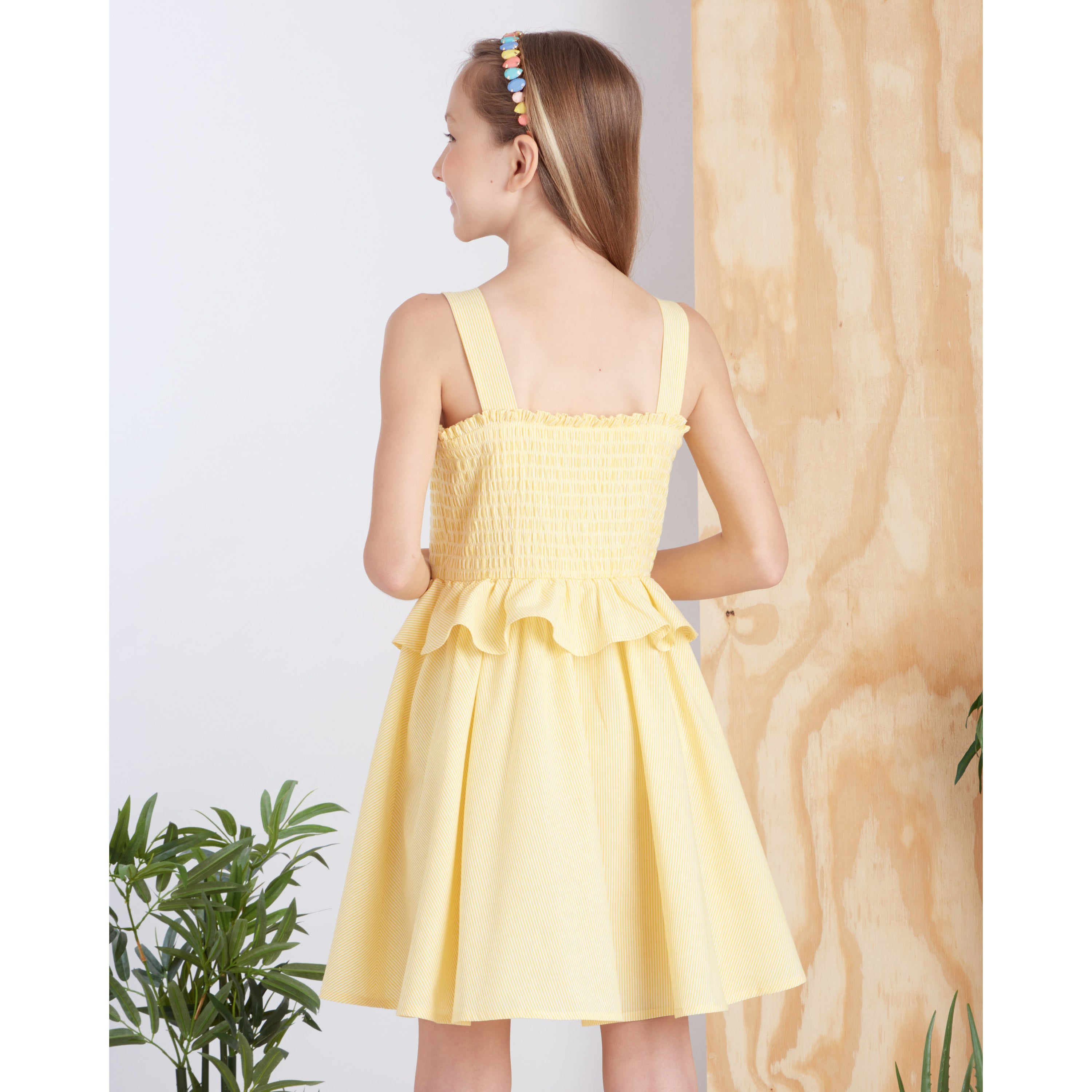 Patrón de costura Simplicity S9560 VESTIDO, TOP Y FALDA PARA NIÑAS Y NIÑAS