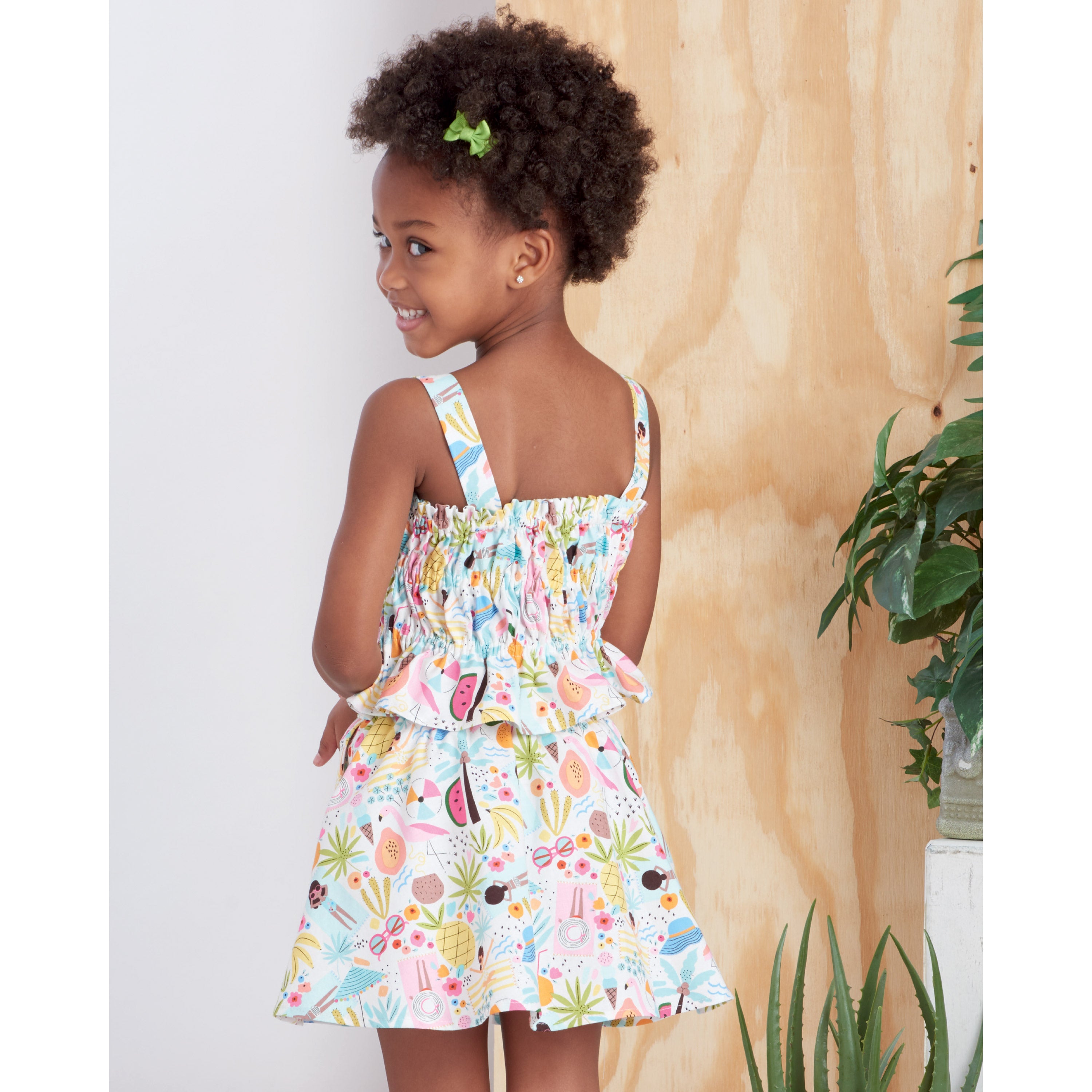 Simplicity Sewing Pattern S9560 CHILDREN'S AND GIRLS' DRESS, TOP AND SKIRT