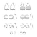 Simplicity Sewing Pattern S9562 TOTE, BAGS AND POUCH-8