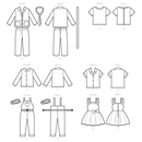Simplicity Sewing Pattern S9567 18" DOLL CLOTHES-6