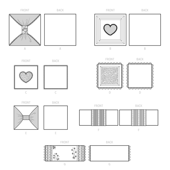 Simplicity Sewing Pattern S9574 PILLOWS
