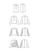 Simplicity Sewing Pattern S9579 MISSES' ADAPTIVE TOPS-7