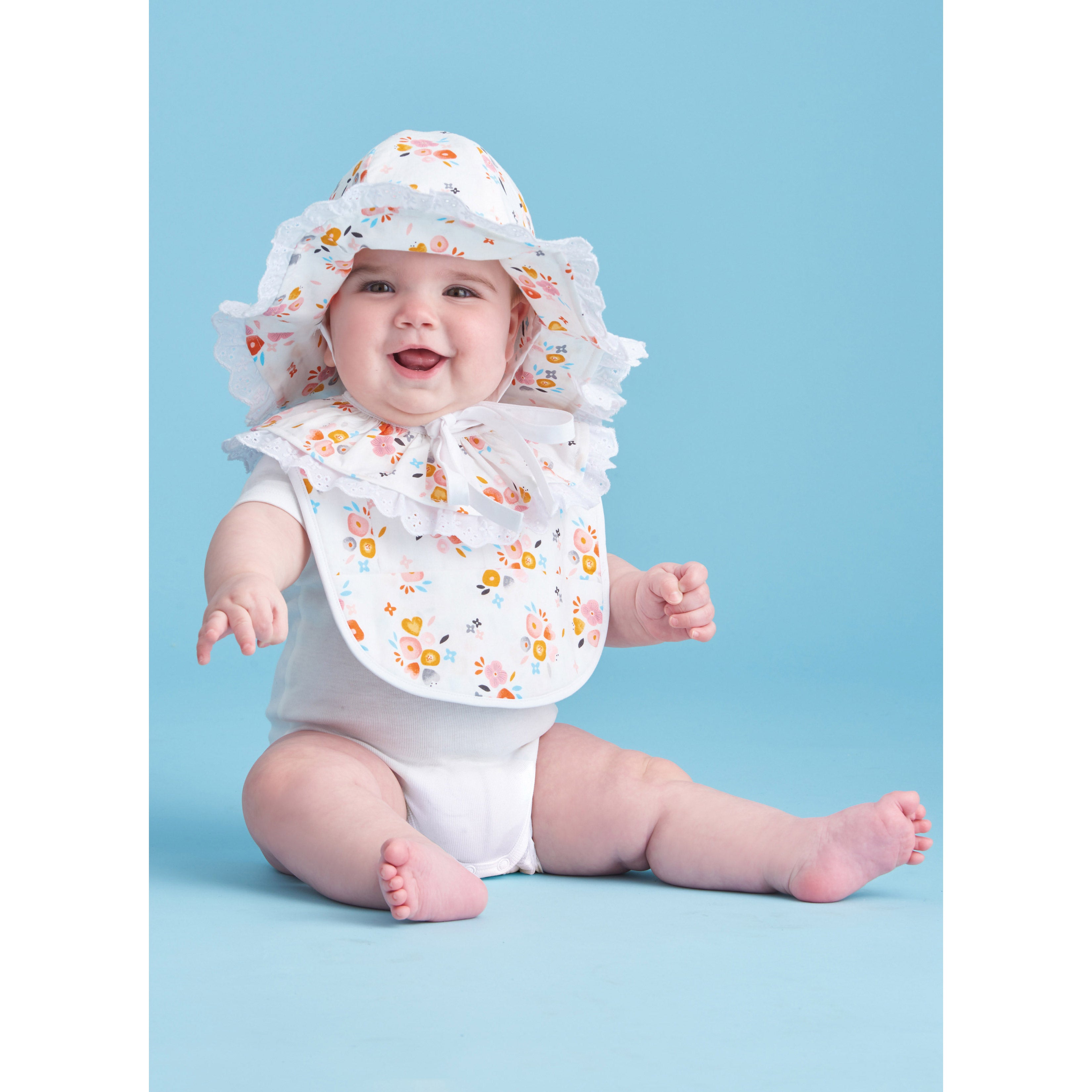 Simplicity Sewing Pattern S9588 BABIES' HATS AND BIBS - 0