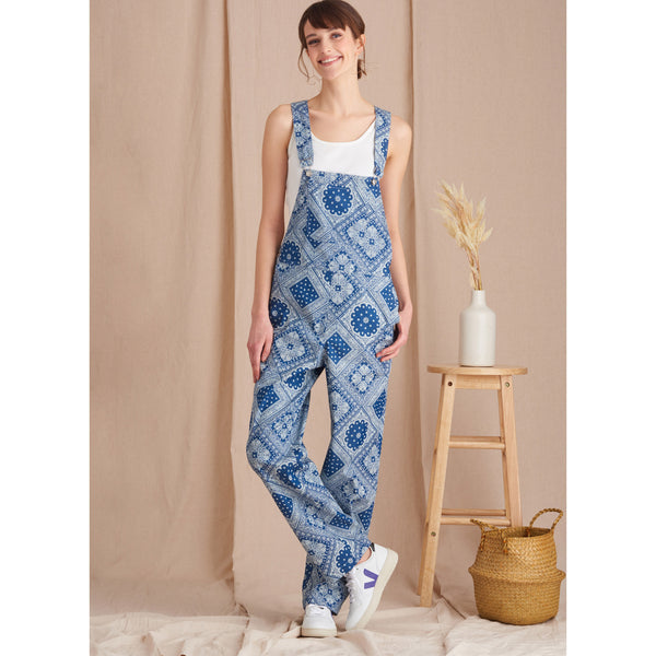 Simplicity Sewing Pattern S9590 MISSES' OVERALLS