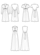 Simplicity Sewing Pattern S9600 MISSES' KNIT DRESSES-7