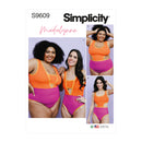 Simplicity Sewing Pattern S9609 MISSES' AND WOMEN'S SWIMSUITS BY MADDIE FLANIGAN-1