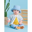 Simplicity Sewing Pattern S9616 BABIES' TEE-SHIRTS, JACKET, PANTS AND HAT-3